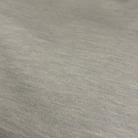 NWOT J. Crew Merino Wool Heathered Baby blue/ Mesh Sleeve Sweater Size M - Picture 9 of 9